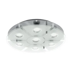 Eglo 75343 -LED prigušiva stropno svetlo CABO-SD 7xGU10/5W/230V prečnik 46 cm mat. hrom