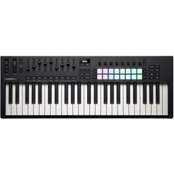Novation Launchkey 49 MK4 MIDI keyboard Black