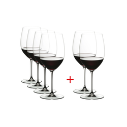 RIEDEL VERITAS CABERNET/MERLOT Set čaša za crveno vino, 6 komada, 625ml