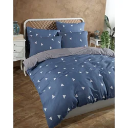 Lessentiel Maison Komplet Posteljine Geometirk, 200x220 cm, Plavi