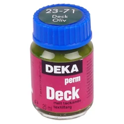 Rayher. Barva za tekstil DEKA Perm Deck 25 ml olivno zelena
