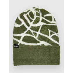 Coal Solstice Beanie olive gridlock