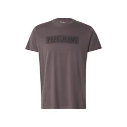 Pepe Jeans Majica temno siva/črna
