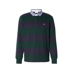 GANT Majica temno zelena/jajčevec