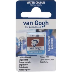 Van Gogh Watercolour Pan Light Oxide Red