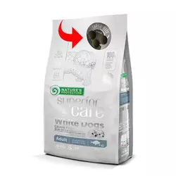 Natures Protection Superior Care White Dog Large Adult Bela Riba 1.5 kg
