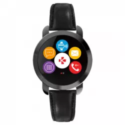 MYKRONOZ Activity Tracker ZeCircle 2 Premium Crna, Metalik siva