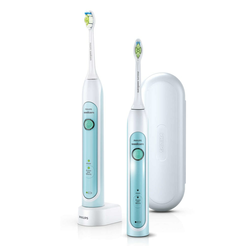 PHILIPS SONICARE družinski set električnih ščetk Healthy White duo HX6732/37 + Kids HX6311/07