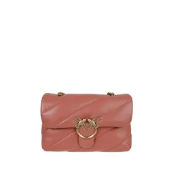 PINKO Ročna torbica Pinko Sacs a main Love Puff Classic Cl Sheep Nap Marron rjava