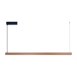 Immax NEO 07304L - LED prigušiva luster na sajli MADEIRA 33W/230V Wi-Fi Tuya 152 cm hrast