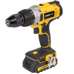 Bušilica udarna aku 20v li-ion 2baterije powerplus