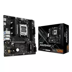 Asrock A620AM-X matična plošča AMD A620 Vtičnica AM5 micro ATX