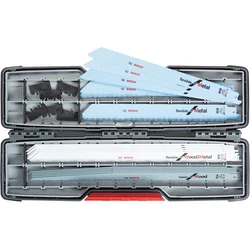 Bosch Komp. list. univ. test. za drvo i met. Tough Box, 20 delova: Za univerzalne testere 2607010996