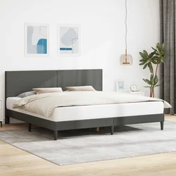 Krevetna konstrukcija Tamnosiva 200 x 200 cm Kordura tekstil
