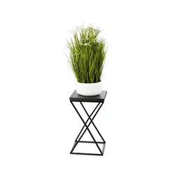 Stalak za cveće LOFT 40x24 cm crni
