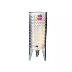 AGROMARKET Inox bačva za vino sa slavinom – 100 l OUTLET