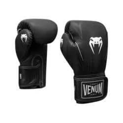 Venum Muške rukavice za boks Stealth, Crno-bele