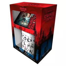 Šolja Stranger Things - Iconic - Gift Set - Mug, Coaster & Keychain