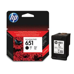 Črnilo HP C2P10AE črno, 651