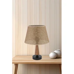 Opviq Stona lampa 302 Hazeran, 60 W, 43 cm, Krem