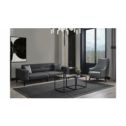 ATELIER DEL SOFA Fotelja Bali Light Grey