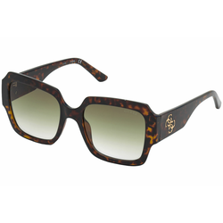 Guess GU7681 52P ONE SIZE (54) Havana/Zelena