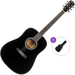 Pasadena PD-10 Basic SET Black Akustična gitara