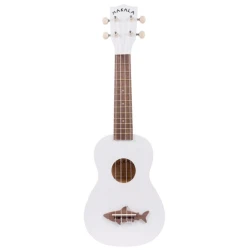 MAKALA SOPRAN UKULELE Shark MK-SS-WHT - Great White Shark Ukulele, with bag
