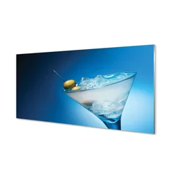 tulup.si Slika na steklu Steklo olive 140x70 cm 2 obešalnika
