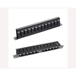 Maxpro line Panel ranzirni 19 inča, kanalica, metalni, 1U