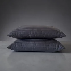 Jastuk ukrasni 30x50cm Tamno siva boja linije ( VLK000160-35x50cm-t.slin )