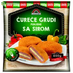 CURECI MEDALJON PUNJEN SIROM 750+250GR GRATIS (8) TISACOOP /JG