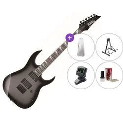 Ibanez GRG121DX SET Metallic Gray Sunburst Električna kitara