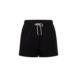 BOSS Black Kratke kopalne hlače, črna
