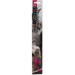 Igrača Magic Cat palica z miško in repom 30 cm