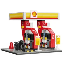 Cada Shell mini bencinska črpalka, 305/1 (C66028W)