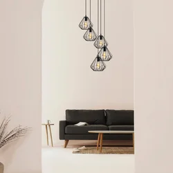 Opviq Luster Diamond-704-5S2, 50 cm, 5xE27, 40W