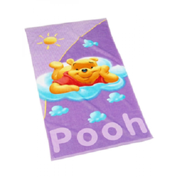 Otroška brisača medvedek Pu Purple