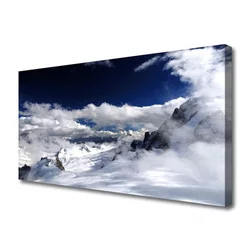 tulup.si Slika na platnu Oblaki mountain landscape 100x50 cm