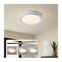 Brilagi - LED prigušiva stropna svetiljka KREON LED/54W/230V 3000-6000K crna preč. 38 cm+DO