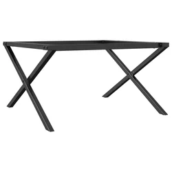 Noge za stolić za kavu s X-oblikom 80x70x43 cm čelik