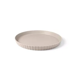 Atena Okrogel pladenj M, moka siva, premer 30 cm