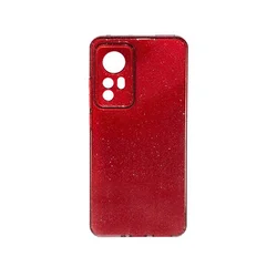 Maska za telefon GLITTER CASE za Xiaomi Mi 12 DZ12, Crvena
