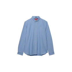 Superdry & Co Srajca svetlo modra/bela