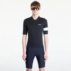 Dres Rapha Mens Core Jersey Black/ White L