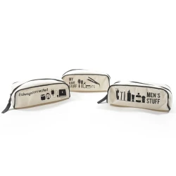 Mhome Essentials kozmetični etui 20x8x8cm / več vzorcev / poliester, bombaž