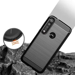 Carbon Case Fleksibilna TPU futrola za Motorola G8 Plus