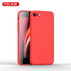 Escase Maska za mobilni telefon iPhone SE (2nd generation) / iPhone 7 / iPhone 8, Crvena