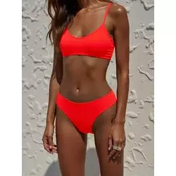 Bikini neon orange