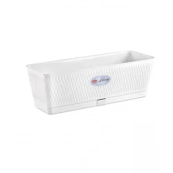 STEFANPLAST  Saksija 50x18x16cm Liberty 87507 bijela